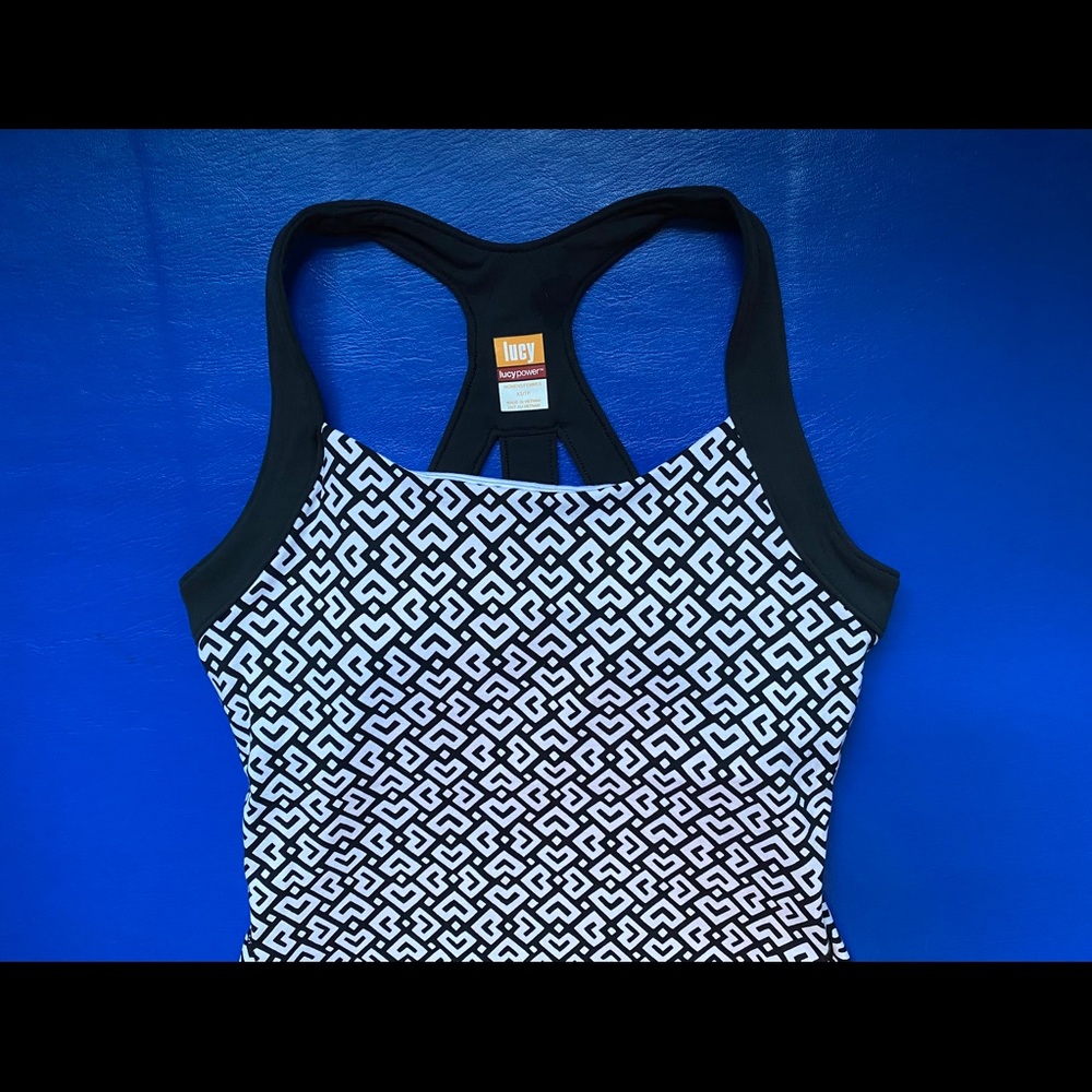 NWOT Lucy Tank Workout Top  Print XS